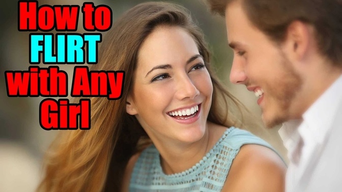 How do you flirt with girls in college?