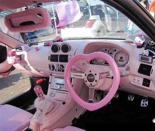 Pink interior