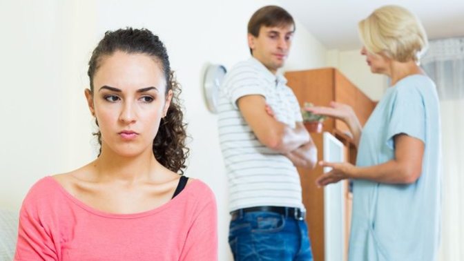 How do you deal with a rude mother in law?