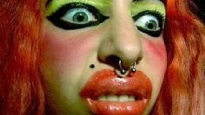 Isn’t it funny how a lot of ugly women wear six pounds of make end up looking like a clown?