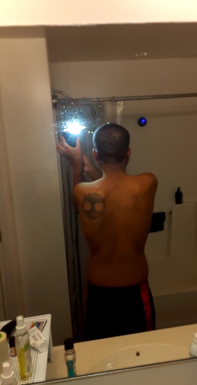 My back