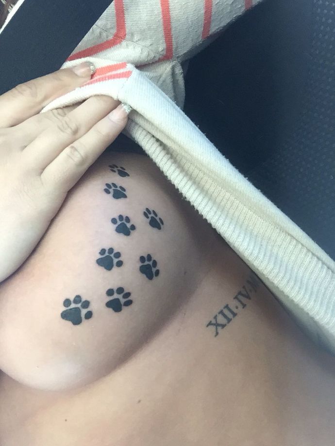 Who has Dog Paw Tats?
