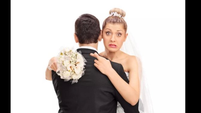 #Scenario Would you tell the bride and how would you break it to her?