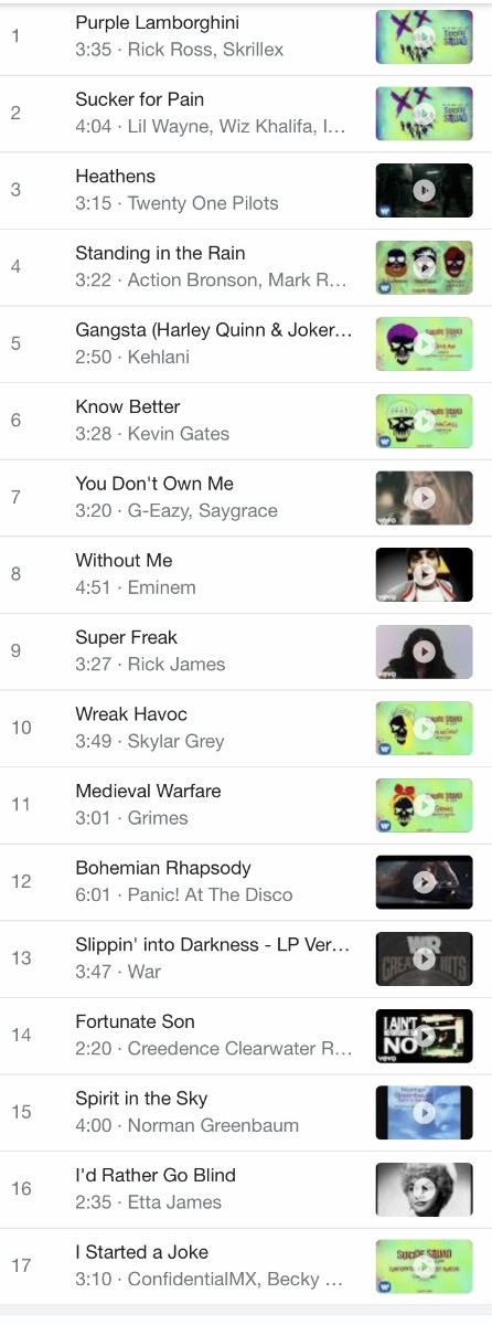 Every freakin song man! Minus that creepy last song lol