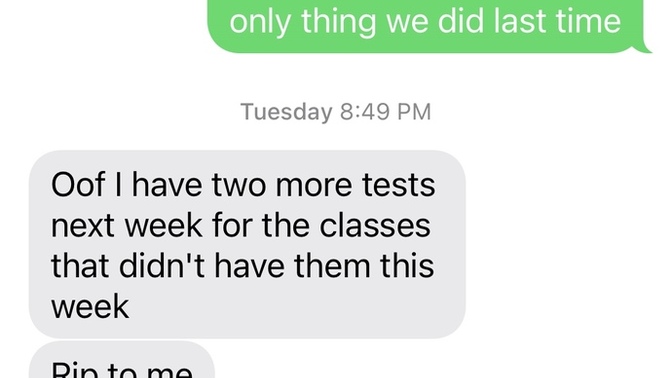 How did I handle this text exchange? Will she be back?