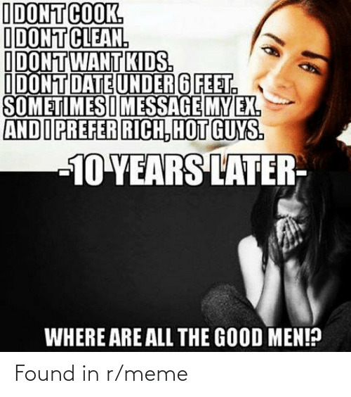 Why are good guys hard to find?