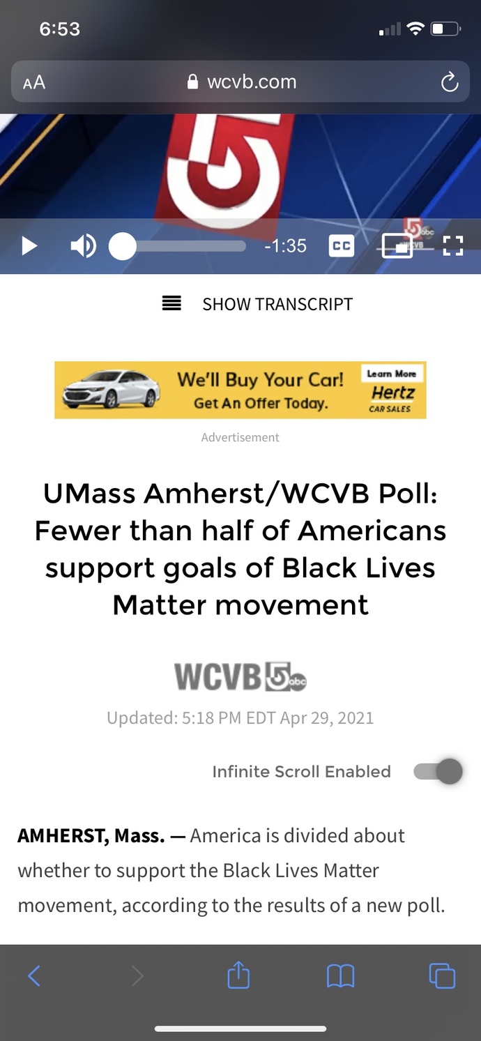 Black Lives Matter has steadily been losing support/approval, while law enforcement has seen a rise in public trust. Your thoughts?