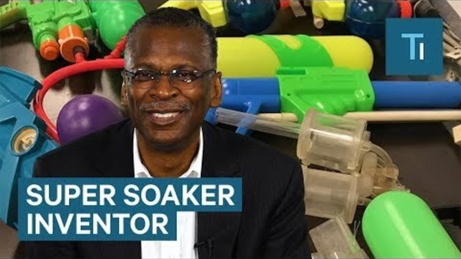 Is this man to the coolest man in the world that invented super soaker?