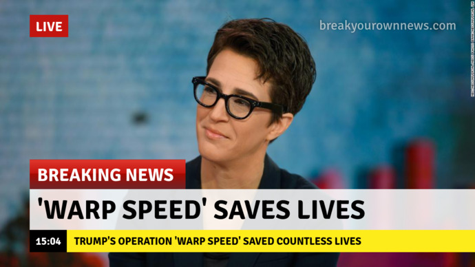 Which of these two headlines would you most likely see on MSNBC?