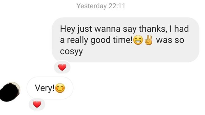 Does he seem to not be as interested?