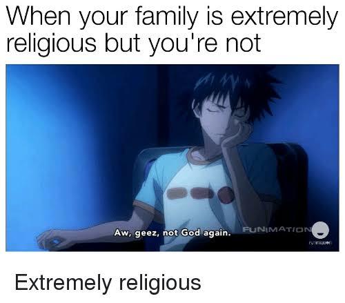 How religious is your family?