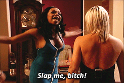 Is being spit on like the ultimate disrespect to you or would you let it slide?