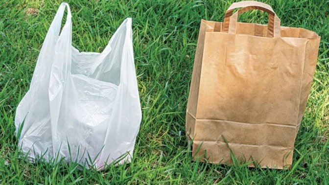 At The Grocery Store PAPER Or PLASTIC?