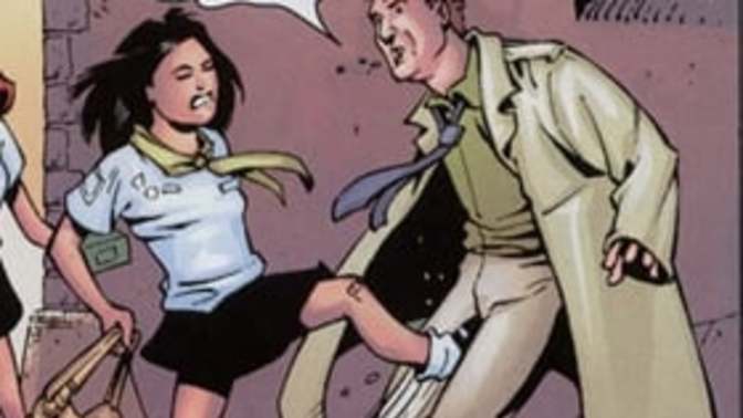 Girls, is a guy a wimp if he cried and couldn't get up from a kick in the nuts by a girl?