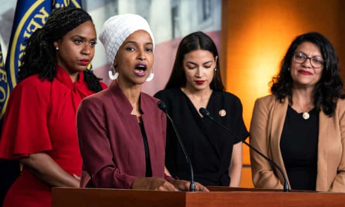 Is your opinion of the original Squad consisting of Tlaib, Omar, Pressley, and AOC positive or negative?
