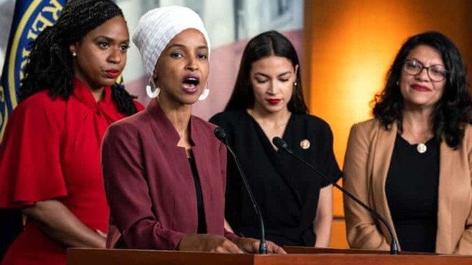 Is your opinion of the original "Squad" consisting of Tlaib, Omar, Pressley, and AOC positive or negative?