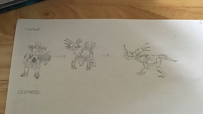 From Blueprint to Dinosaur, I present to you the most recent Robonian Orachyst?