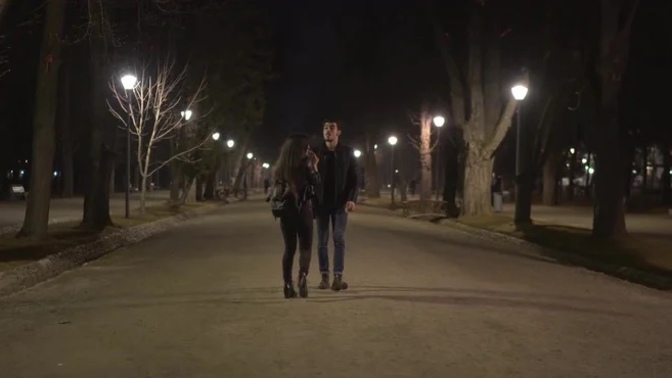 What would you think if a friend/crush/partner called you late at night for a stroll?