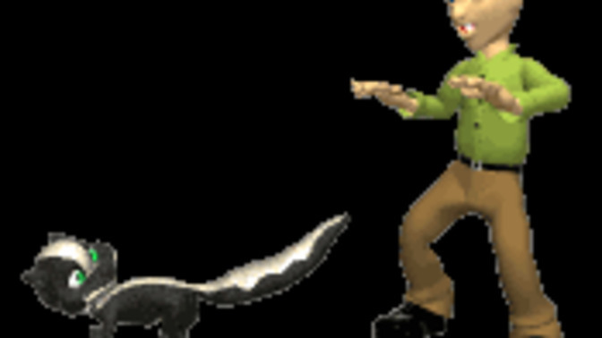 Have you ever been sprayed by a skunk?