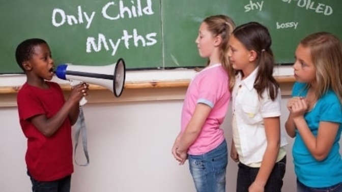 Is it true that only children grow up to be selfish since they have no one else to look out for but themselves?