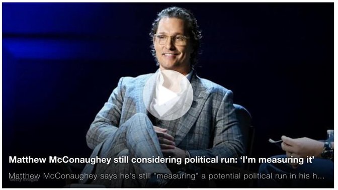 Would you vote another celebrity to high office?