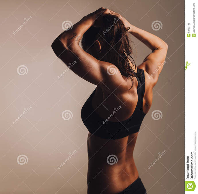 Guys: What do you think about women with back muscles?