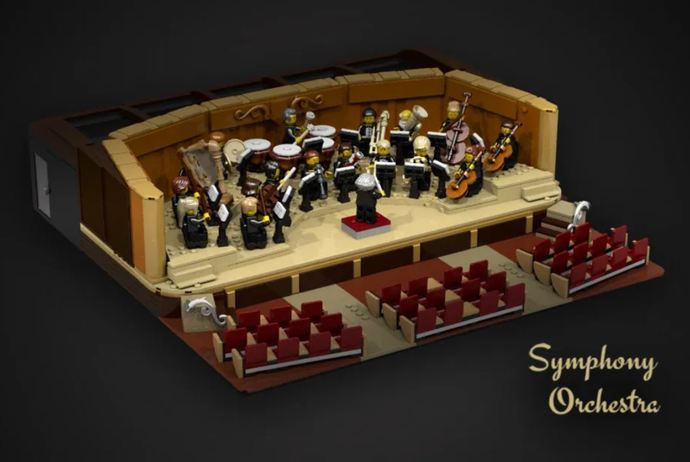 Which of these LEGO musical instruments/scenes is your favorite?