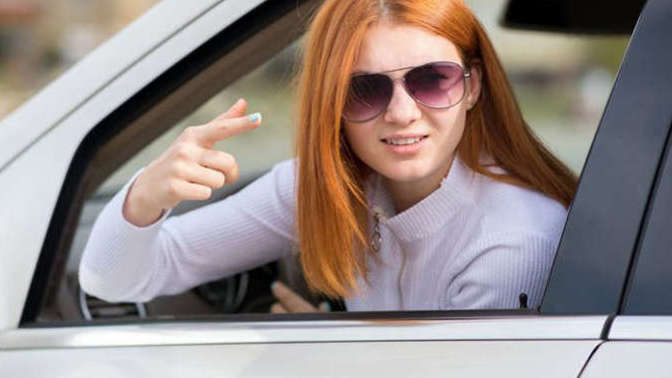 Which gender are the rudest drivers?