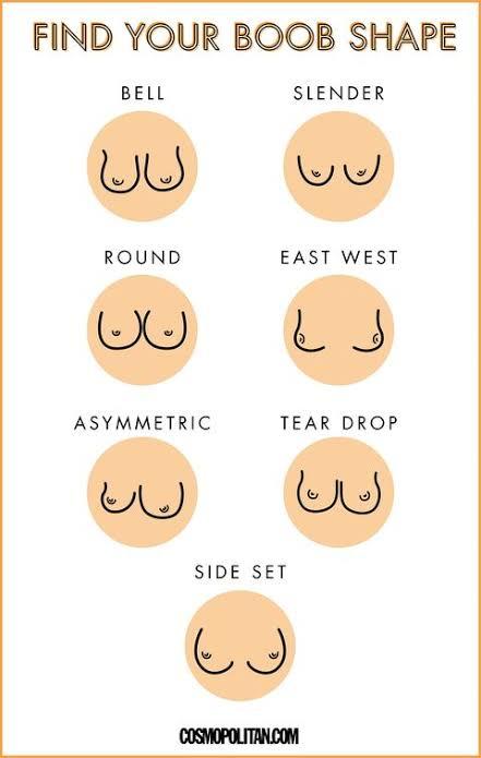 Girls, Which shape of boobs you have got? Guys, Which type of boobs you would prefer 😊?