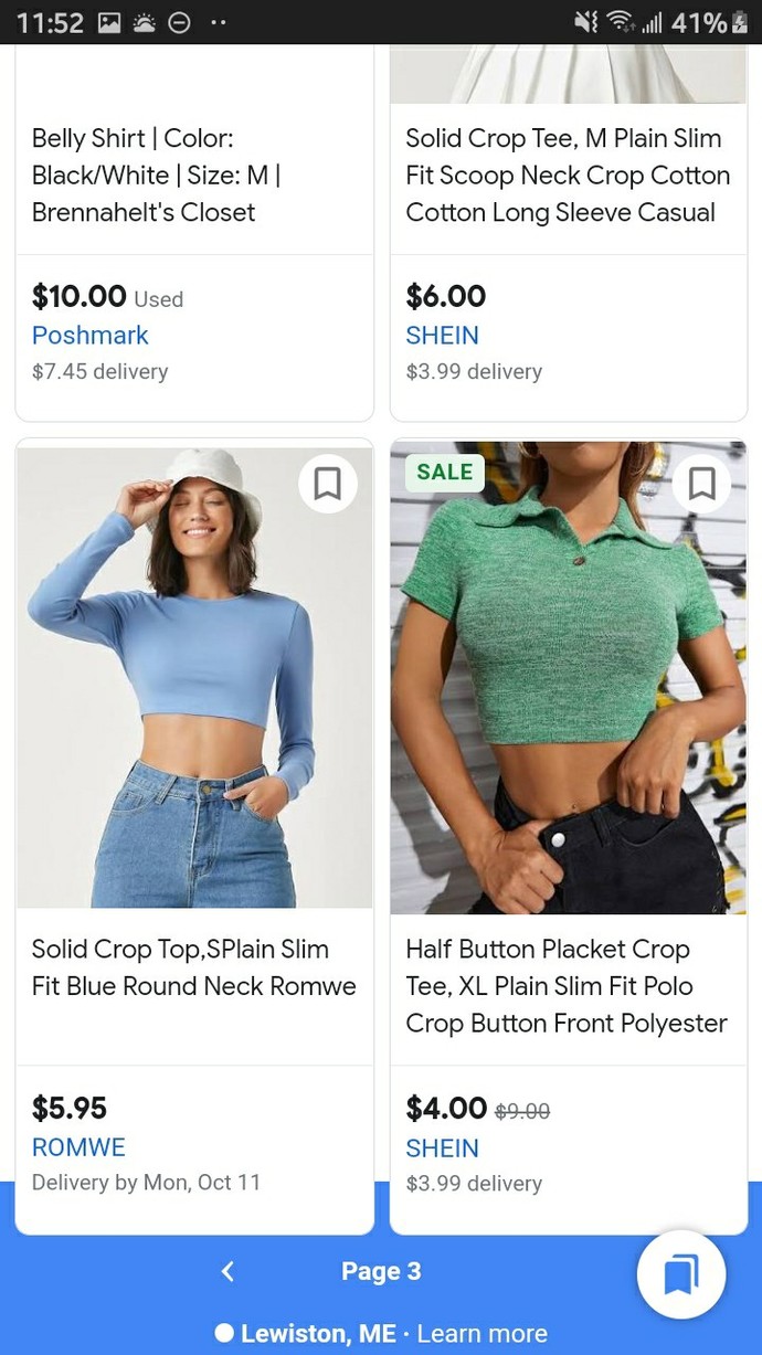 What do you think of belly shirts?