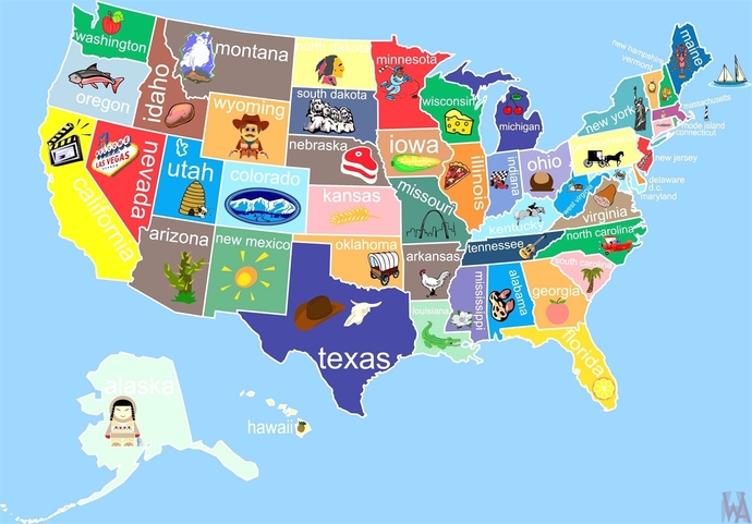 If you were forced to move to a new USA state every year for the next 3 years, what would be your top 3 picks and why?