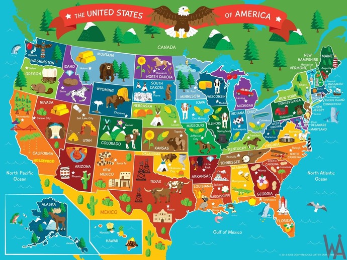 If you were forced to move to a new USA state every year for the next 3 years, what would be your top 3 picks and why?