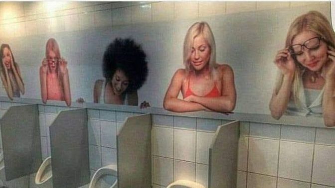 Is this restroom sexist?