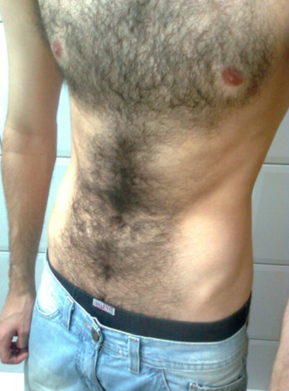 If you are sexually aroused and the guy removes shirt?