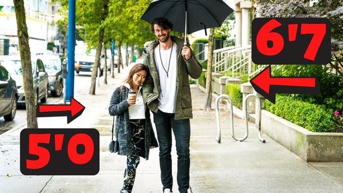 Why are women judged for liking tall men?