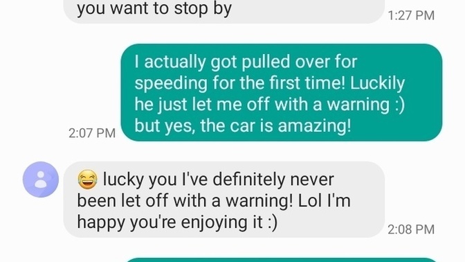 Are these texts flirty or professional?