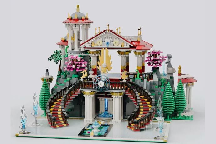 Which of these custom modular building LEGO creations is your favorite?