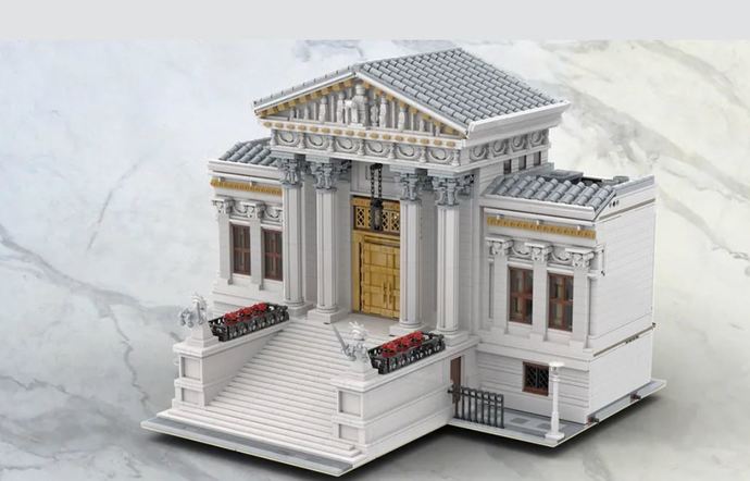 Which of these custom modular building LEGO creations is your favorite?