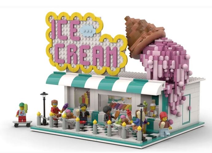 Which of these custom modular building LEGO creations is your favorite?