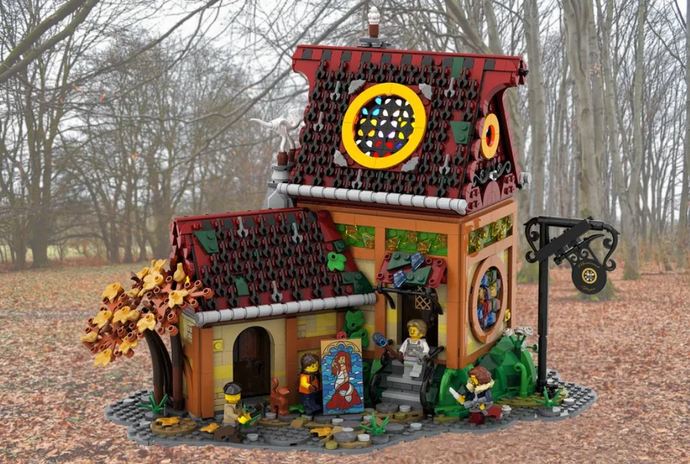 Which of these custom modular building LEGO creations is your favorite?