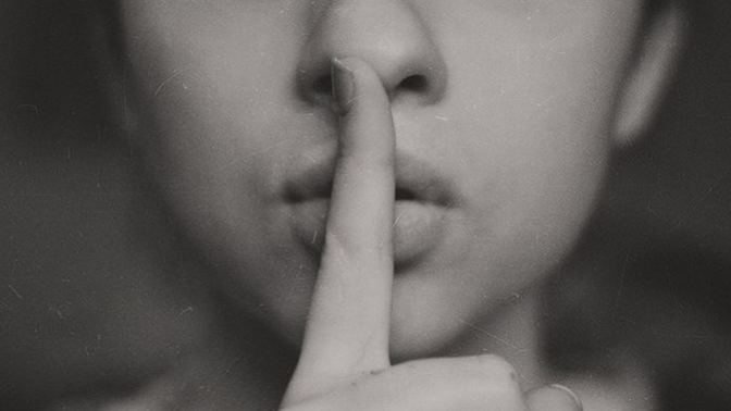 Do you think a girl is supposed to be quiet?