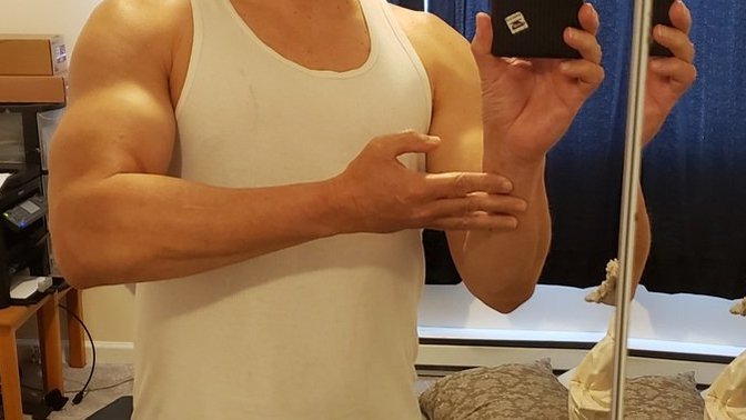 Look stronger then I am. Example people are surprised I am not that strong in a arm wrestle etc. Could it be age or combo takes longer to get it back?