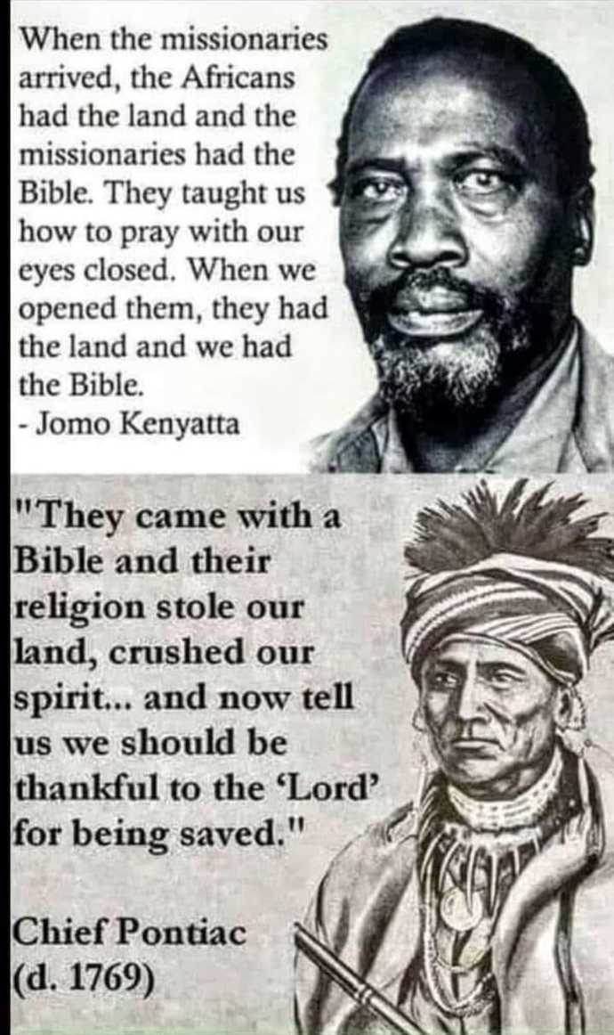 How do Christian missionaries explain this?