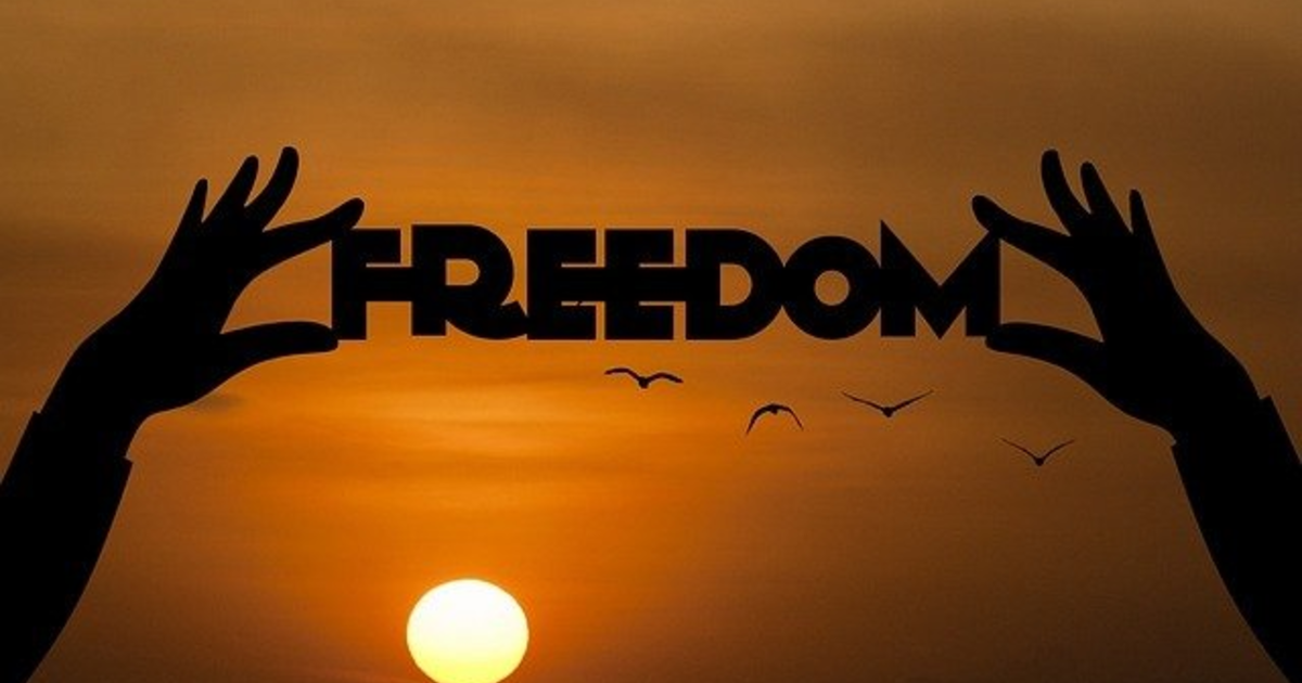 Do you feel many Americans since they were born into a lot of freedom