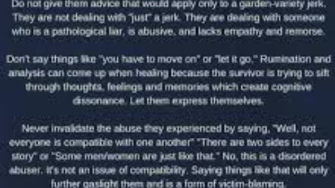 Narcissistic Abuse Survivors, how did you get out?