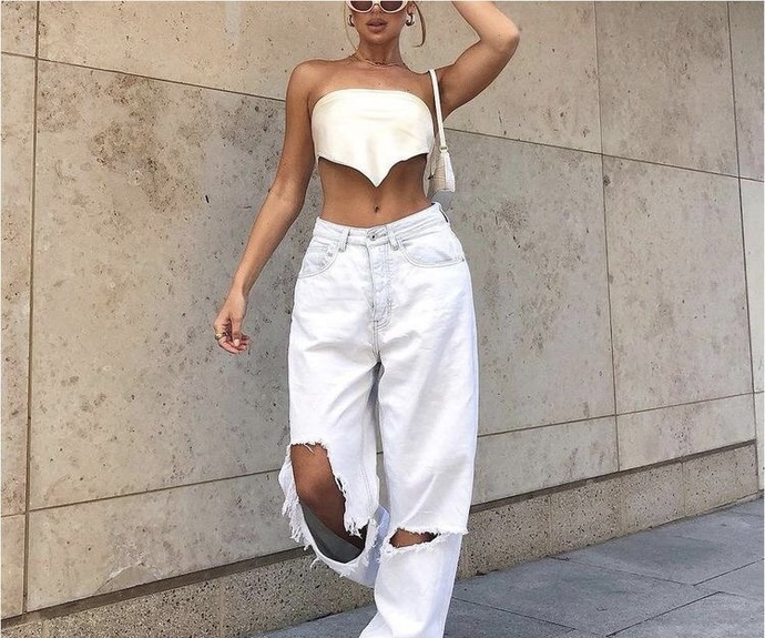 Those on these style of jeans for a girl?