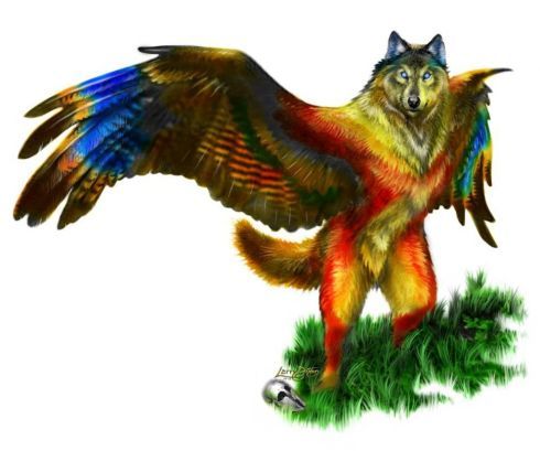 And looking like a Lisa Frank Gay Pride poster