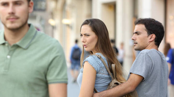What's considered cheating for girls when they are in a relationship?