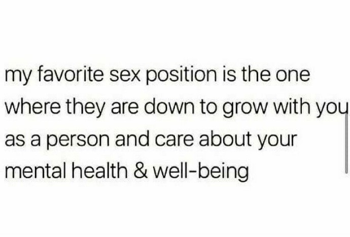 Is this your favorite sex position?