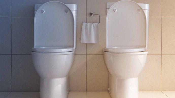 Is it true when couples have two separate bathrooms, it keeps the passion alive?